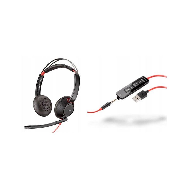 Słuchawki nauszne Plantronics Blackwire 5220