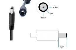 Oryginalny zasilacz DELL 45W 19,5V 2,31A 4,5x3,0mm + PIN
