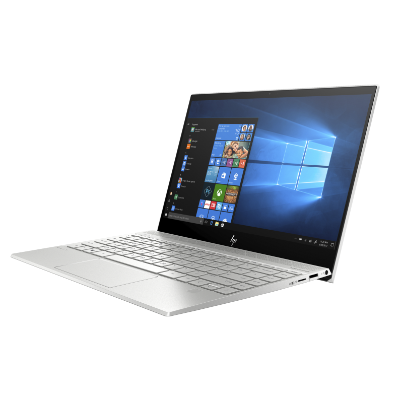 Laptop HP Envy 13-aq1001ca / 7YZ81UA / Intel i5 / 8GB / SSD 512GB / Intel UHD / FullHD / Win 10 / Srebrny