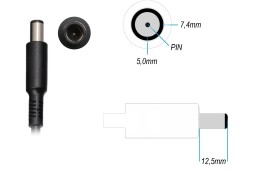 Oryginalny zasilacz Dell 90W 19,5V 4,62A 7,4x5,0mm + PIN