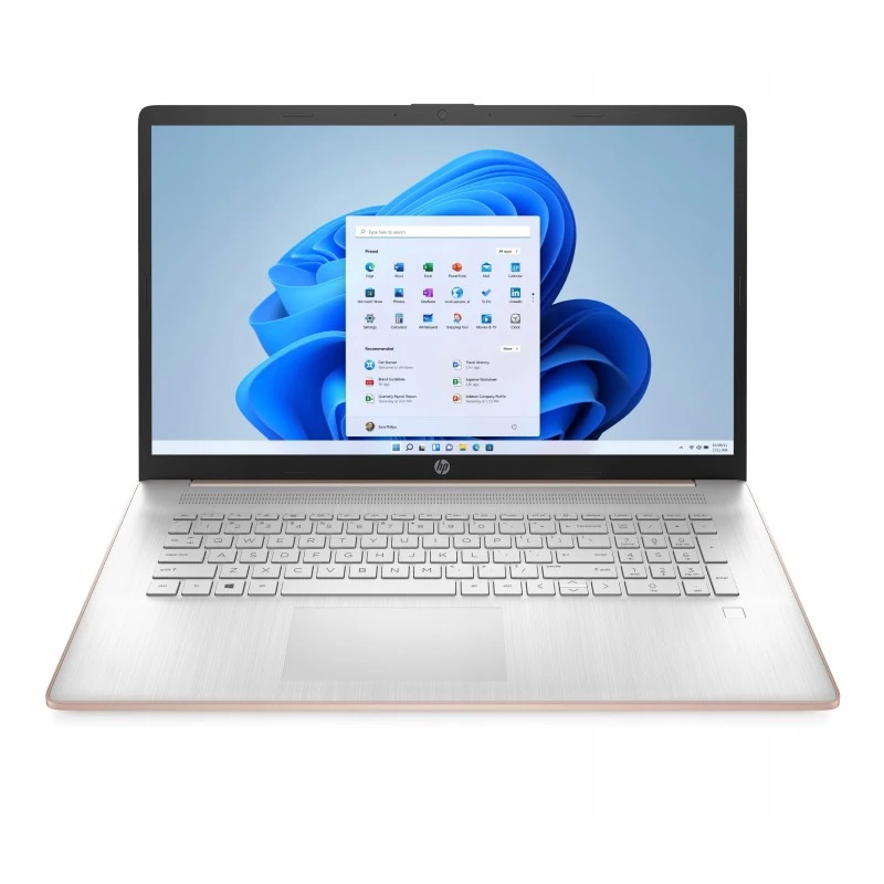 Laptop HP 17-cn0045nr / 660D4UA / Intel N4120 / 16GB / SSD 512GB / Intel UHD / HD+ / Win 11 / Różowy