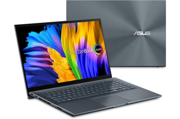 Laptop Asus ZenBook PRO UM535QE / UM535QE-XH71T / AMD Ryzen 7 / 16GB / SSD 512GB / Nvidia RTX 3050 / FullHD / OLED / Win 11 Pro