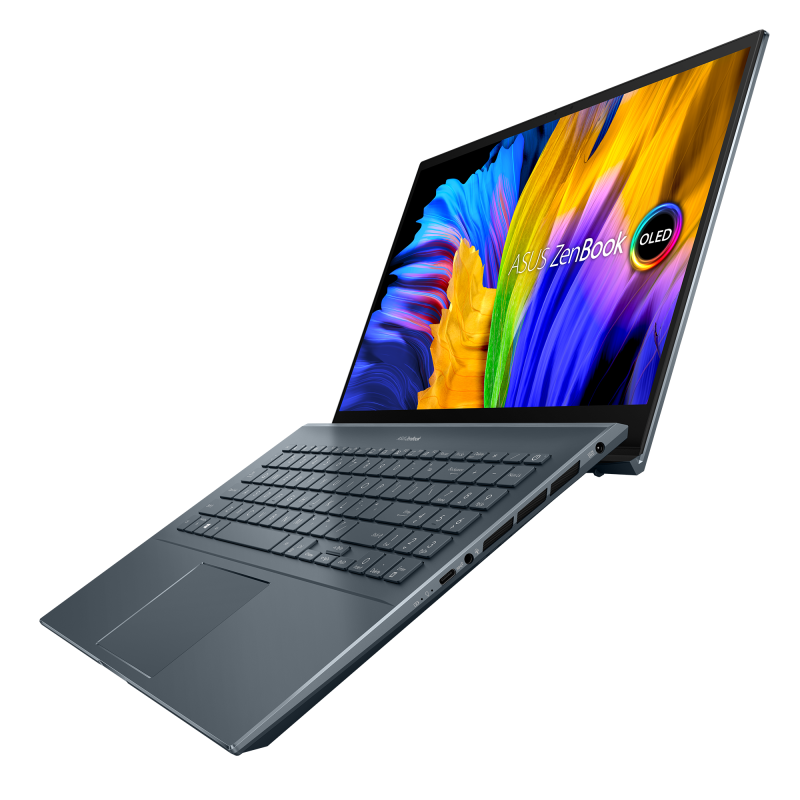 Laptop Asus ZenBook PRO UM535QE / UM535QE-XH71T / AMD Ryzen 7 / 16GB / SSD 512GB / Nvidia RTX 3050 / FullHD / OLED / Win 11 Pro