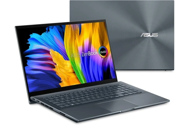 Laptop Asus ZenBook PRO UM535QE / UM535QE-XH91T / AMD Ryzen 9 / 16GB / SSD 1TB / RTX 3050Ti / FullHD / Dotyk / OLED / Win 11 Pro