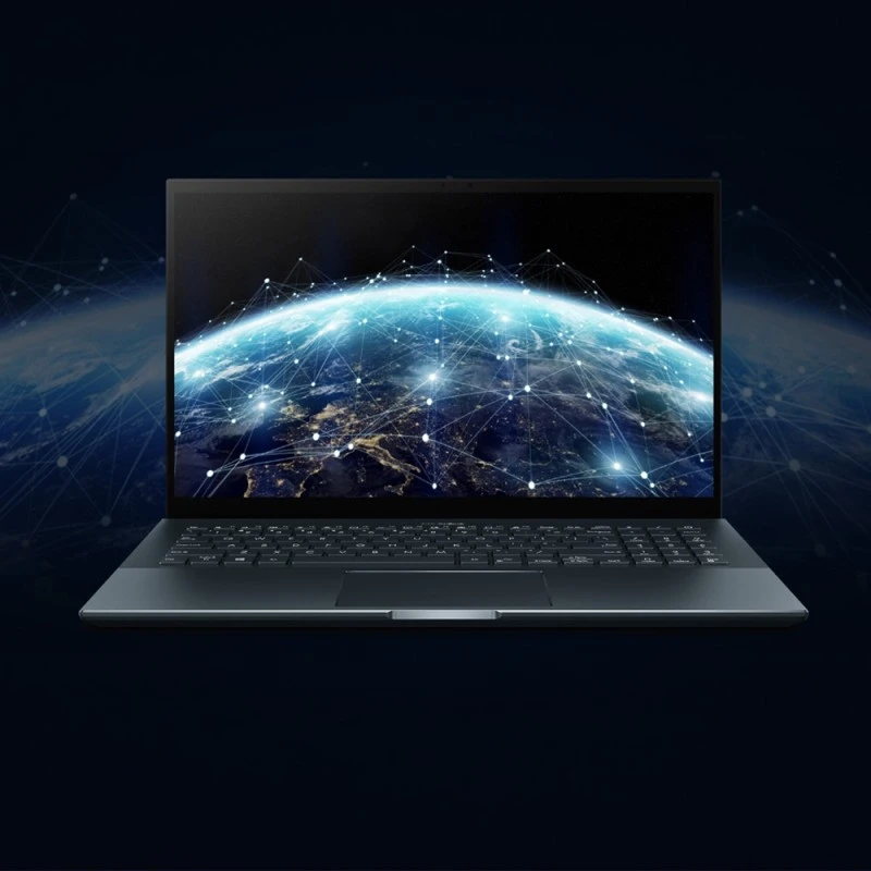 Laptop Asus ZenBook PRO UM535QE / UM535QE-XH91T / AMD Ryzen 9 / 16GB / SSD 1TB / RTX 3050Ti / FullHD / Dotyk / OLED / Win 11 Pro