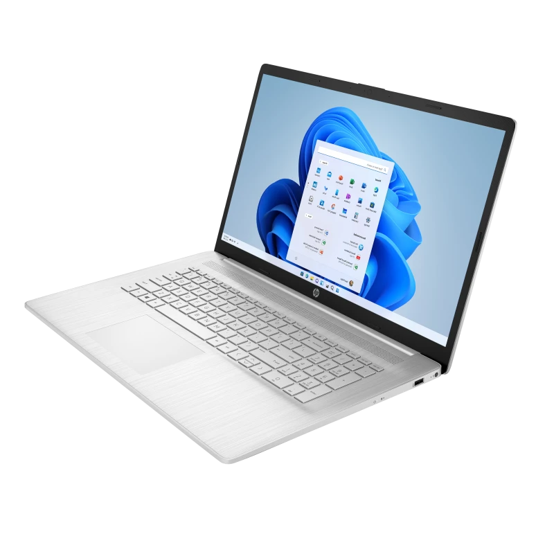 Laptop HP 17-cn0051ds / 6Z9U4UA / Intel N4120 / 8GB / SSD 256GB / Intel UHD / FullHD / Win 11 / Srebrny