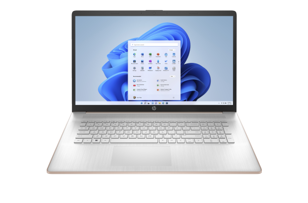 Laptop HP 17-cp0009ds / 601S9UA / AMD Ryzen 3 / 8GB / SSD 512GB / AMD Radeon / HD+ / Dotyk / Win 11 / Różowy