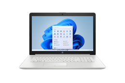 Laptop HP 17-by4083st / Intel i3-11 / 8GB / SSD 256GB / Intel UHD / HD+ / Dotyk / DVD / Win 11 / Srebrny
