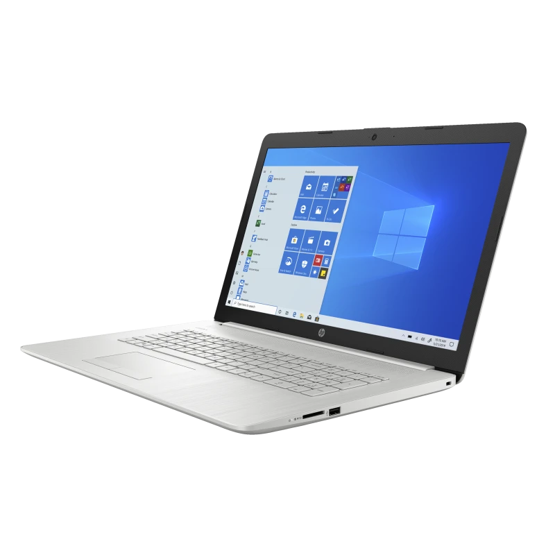 Laptop HP 17-by3053cl / 1G136UA / Intel i5-10 / 12GB / HDD 1TB / Intel UHD / FullHD / DVD / Win 11 / Srebrny