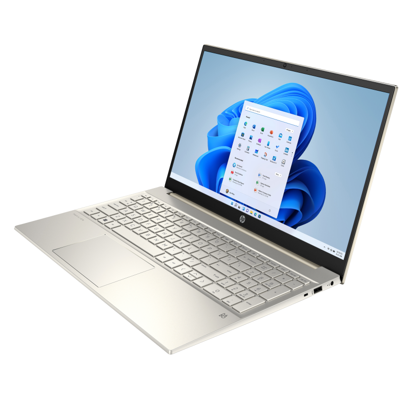 Laptop HP 15-eg0050wm / 1M1F7UA / Intel i5-11 / 8GB / SSD 512GB / Intel Xe / FullHD / Dotyk / Win 11 / Złoty