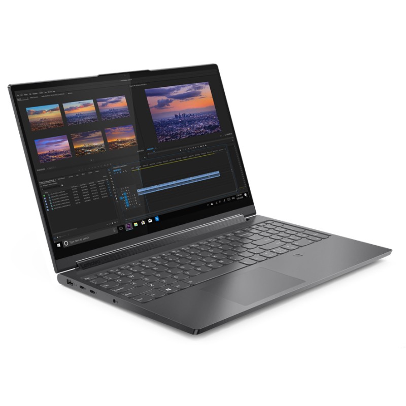 Laptop Lenovo Yoga 9 15IMH5 / 82DE000BUK / Intel i7-10 / 16GB / SSD 512GB / Nvidia GTX 1650 Ti / UHD / Dotyk / Win 11 / Szary