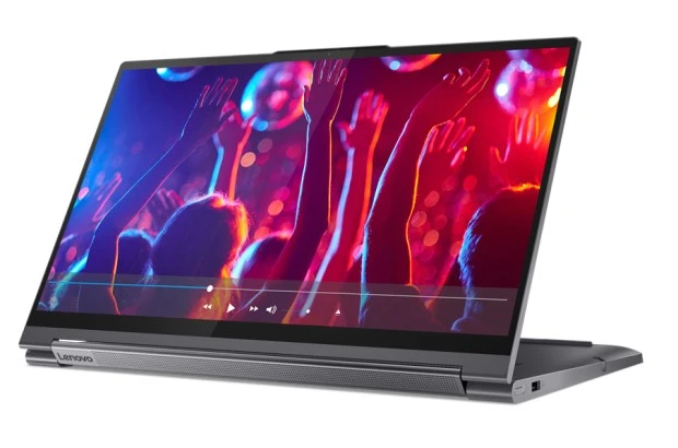 Laptop Lenovo Yoga 9 15IMH5 / 82DE000BUK / Intel i7-10 / 16GB / SSD 512GB / Nvidia GTX 1650 Ti / UHD / Dotyk / Win 11 / Szary