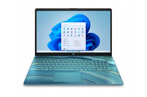 Laptop HP 17-cn0009cy / 4B6T6UA / Intel i3 / 32GB / SSD 1TB / Intel UHD / HD+ / Dotyk / Win 11 / Niebieski