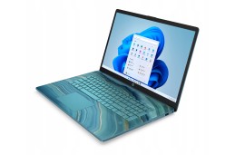 Laptop HP 17-cn0009cy / 4B6T6UA / Intel i3 / 32GB / SSD 1TB / Intel UHD / HD+ / Dotyk / Win 11 / Niebieski
