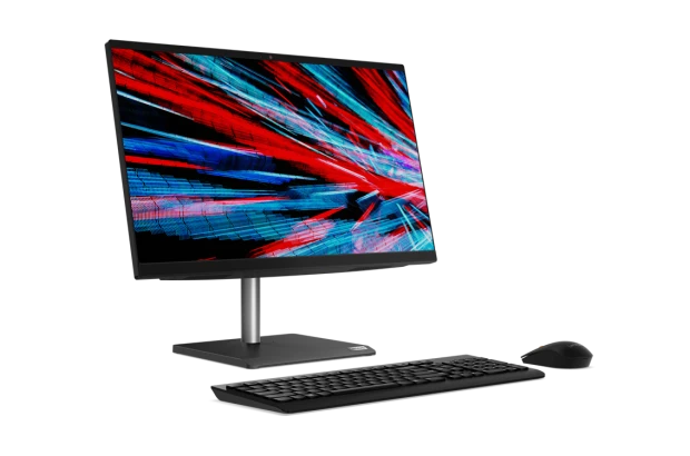 All in One Lenovo V30a-24IIL / 11LA002PRU / Intel i5-10 / 8GB / SSD 512GB / Intel UHD / FullHD / Win 11 Pro / Czarny