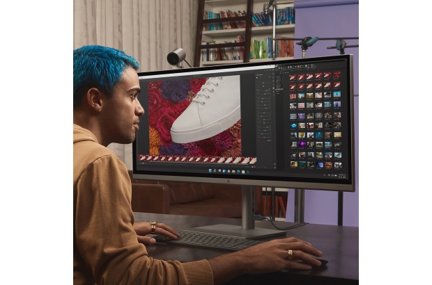 All in One HP ENVY 34-c0159nw / 6G005EA / Intel i7-11 / 128GB / SSD 2TB + SSD 1TB / Nvidia RTX 3060 MQ / WUHD / Win 11 / Srebrny