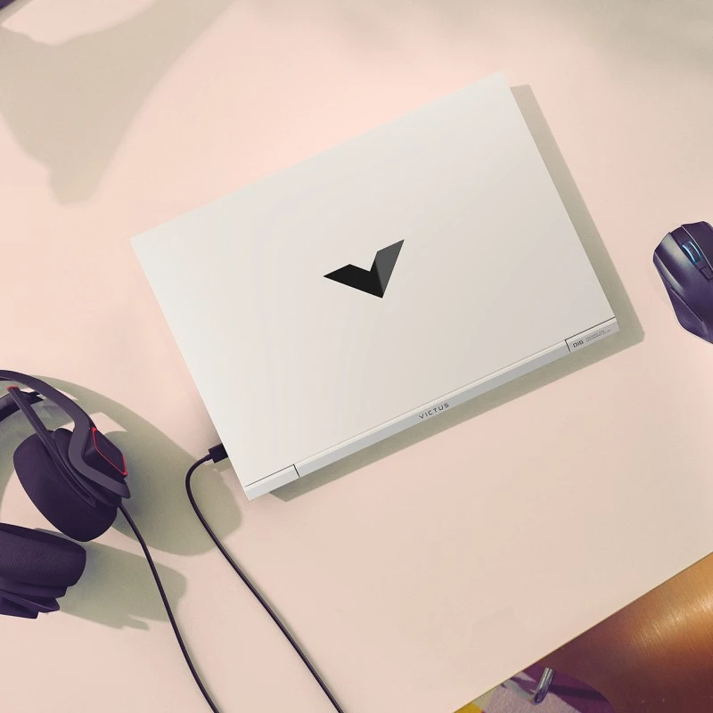 Laptop HP Victus 16-e0309nf / 6J9T4EA / AMD Ryzen 7 / 32GB / SSD 512GB / AMD Radeon RX 5500M / FullHD / 144Hz / Win 11 / Biały