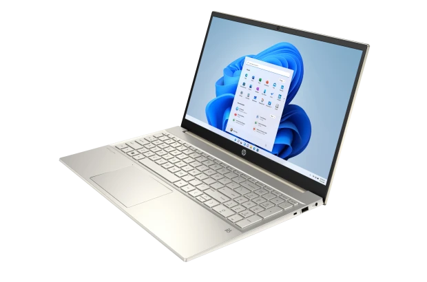Laptop HP 15-eg0050wm / 1M1F7UA / Intel i5-11 / 16GB / SSD 512GB / Intel Xe / FullHD / Dotyk / Win 11 / Złoty