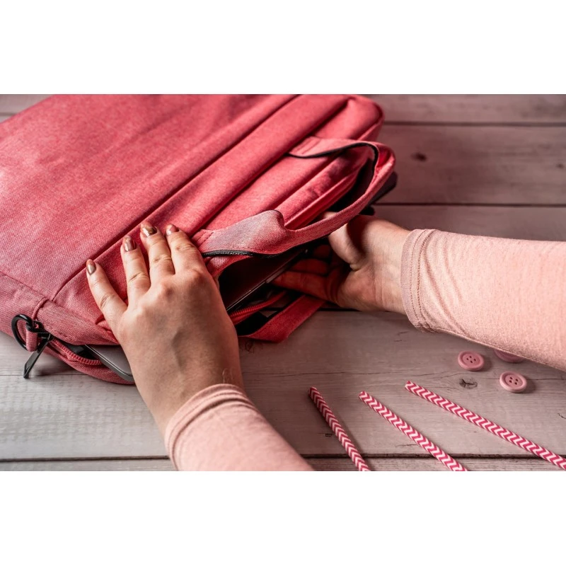 Torba na laptop RÓŻOWA 12"-14"