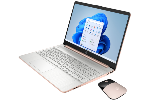 Laptop HP 15-ef1716wm / 8B3V1UA / AMD Ryzen 3 / 8GB / SSD 256GB / AMD Radeon / HD / Win 11 / Różowy