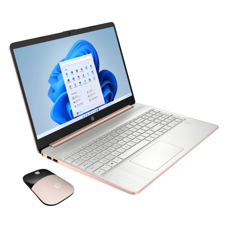 Laptop HP 15-ef1716wm / 8B3V1UA / AMD Ryzen 3 / 32GB / SSD 2TB / AMD Radeon / HD / Win 11 / Różowy