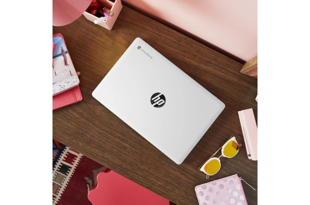 Laptop HP Chromebook 14a-na1083cl / 67U94UA / Intel N4500 / 4GB / eMMC 128GB / Intel UHD / FullHD / Chrome OS / Srebrny